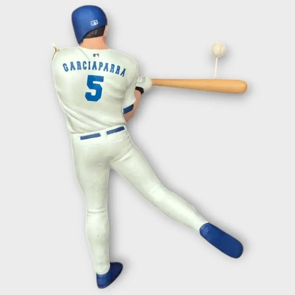 Hallmark MLB Nomar Garciaparra LA Dodgers At The Ballpark Ornament Vtg